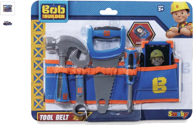 Smoby Bob The Builder Tool Belt Letu0027s Pretend Make Png