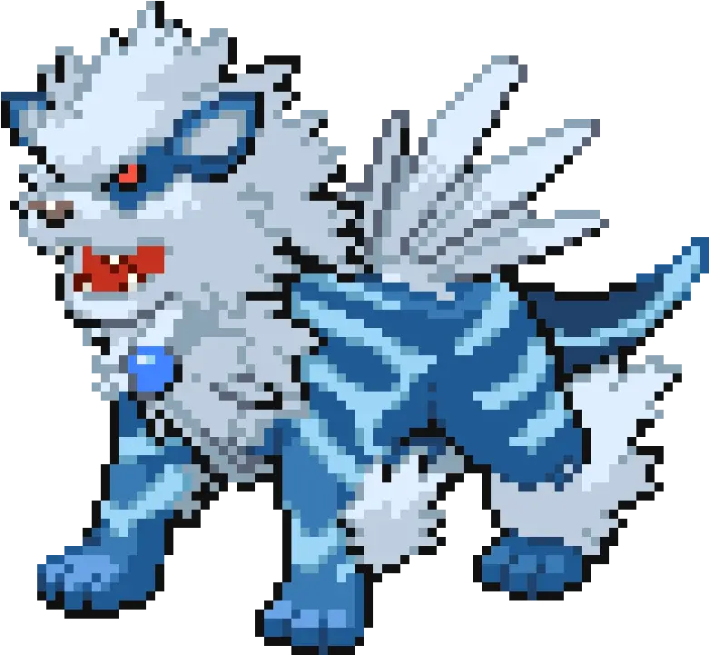 Another Old Arcanine Fusion Of Mine This Time With Dialga Arcanine Sprite Png Arcanine Png