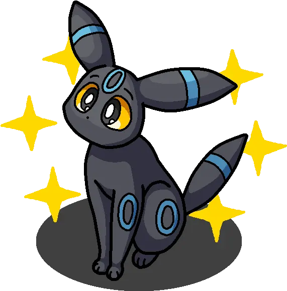 Download Hd Shiny Umbreon Profile Transparent Png Image Luna Pokemon Umbreon Png