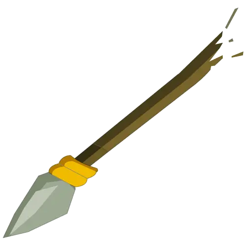 Download Broken Spear Spear Cartoon Png Spear Transparent