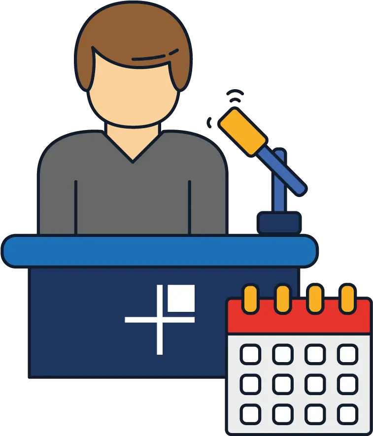 Events 2ndquadrant Postgresql Podium Png Public Speaking Icon