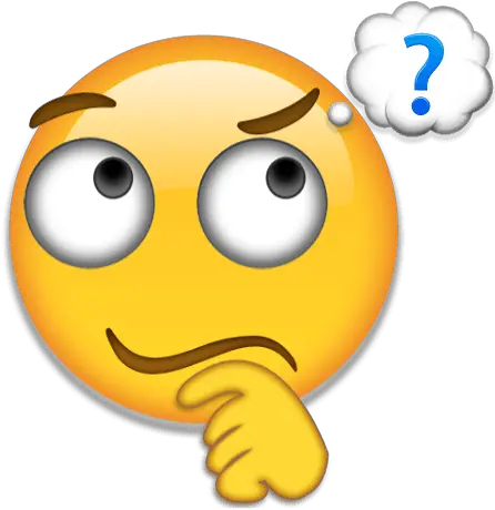 Didja Kno U2013 A Guy Called Bloke Emoticon Berpikir Png Question Emoji Png