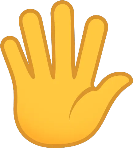 Emoji Hand With Spread Fingers To Copypaste Wprock Mão Emoji Png Fist Emoji Png