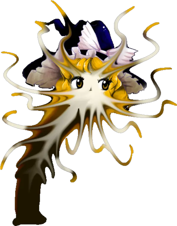 Marisaface Sprout Marisaface Touhou Clipart Full Size Kanmarisa Png Touhou Logo