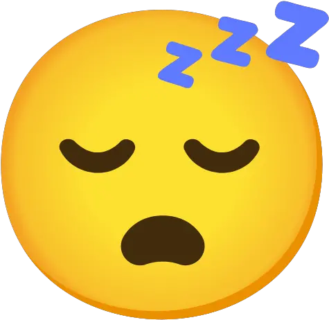 Sleeping Face Emoji Transparent Sleeping Emoji Png Zzz Icon