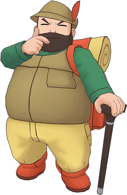 Hiker Pokémon Masters Image 2681612 Zerochan Anime Cartoon Png Hiker Png