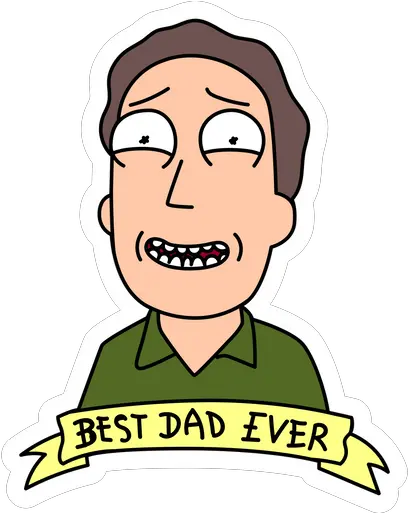 Rick And Morty Stickers Jerry Smith Png Mr Meeseeks Icon