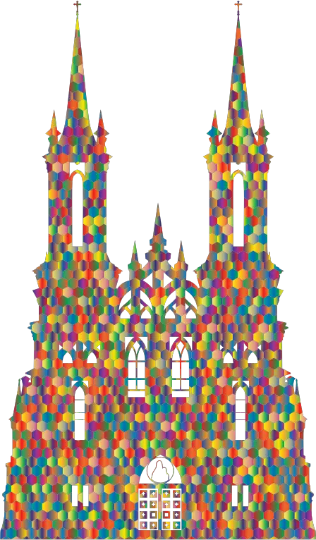Cathedralsymmetryplace Of Worship Png Clipart Royalty Gothic Castle Silhouette Png Worship Png
