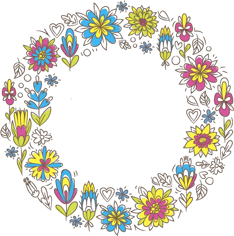 Doodles Doodleflowers Flowers Vinesandleaves Imagen Bordado Mexicano Png Mexican Flowers Png