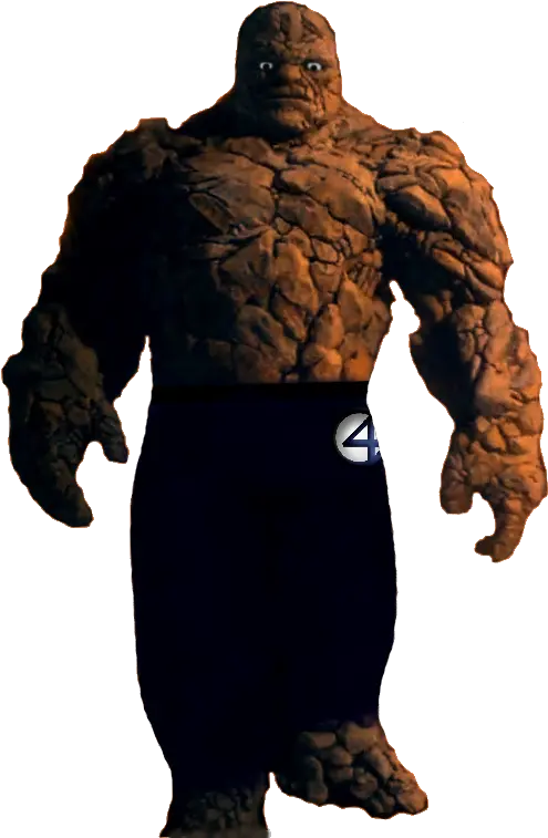 Marvel Fantastic Four 2015 Thing Png By Art Marvel The Thing Fantastic Four Logo Png