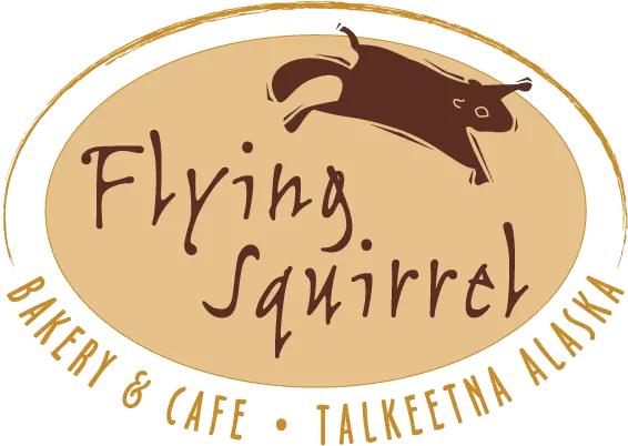 Bakery Cafe Talkeetna Alaska Flying Squirrel Bakery Talkeetna Png Squirrel Logo