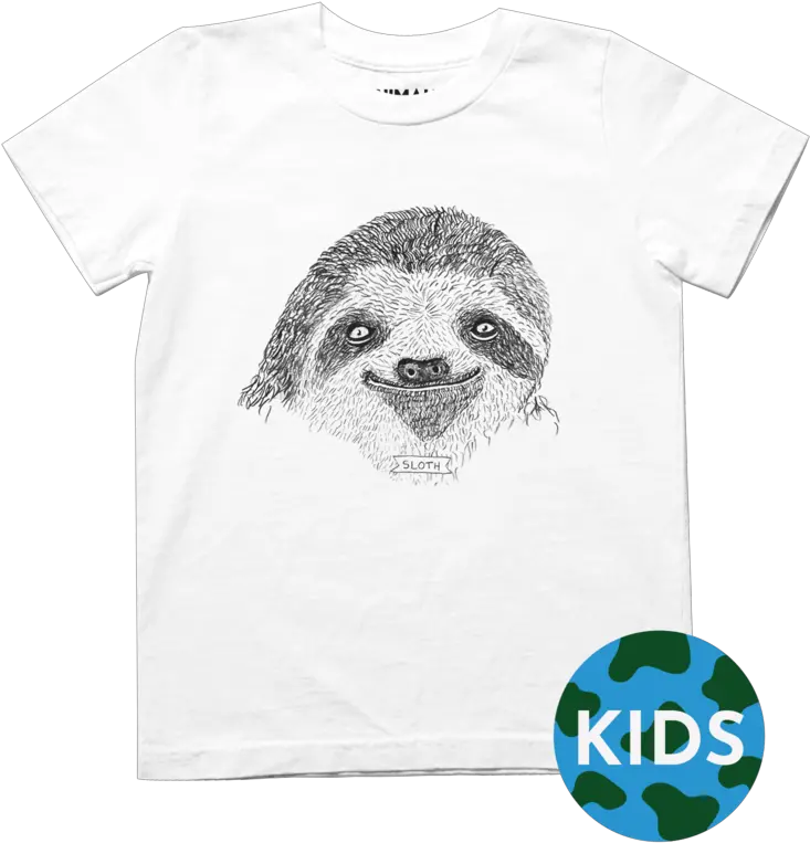 Brother Nature X Animalia Kid Sloth Tee Meerkat Png Sloth Transparent