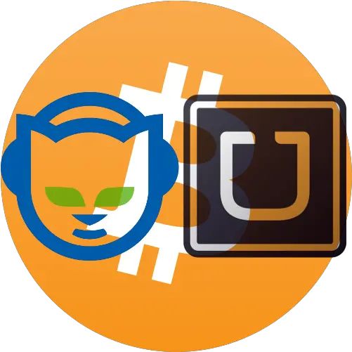 Napster Uberbitcoin Tomas Forgacu0027s Site Uber Driver App Logo Png Bitcoin Logos