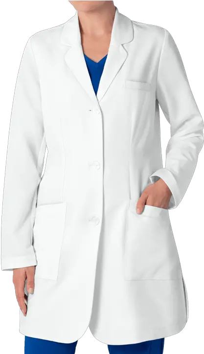 Hh The White Coat Modernist Womens Scrubs Png Lab Coat Png