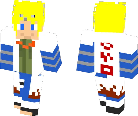 Download Minato Namikaze Minecraft Skin For Free Fictional Character Png Minato Transparent