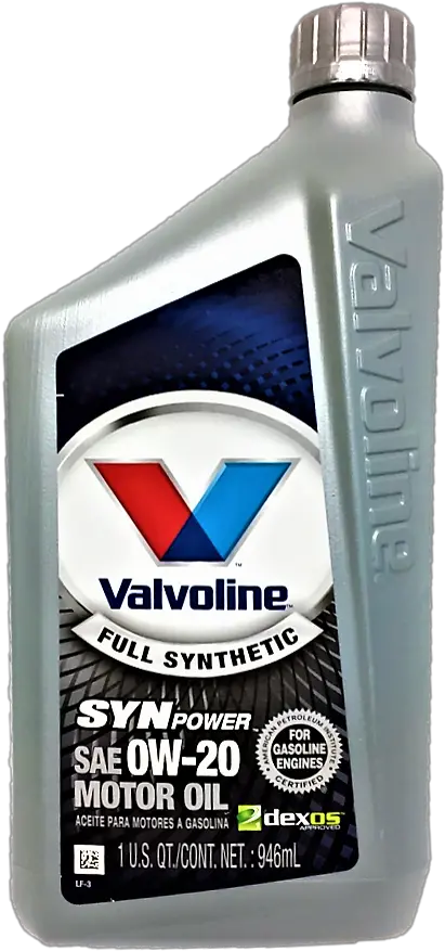 Valvoline Full Synthetic Synpower Sae Valvoline Png Valvoline Logo Png