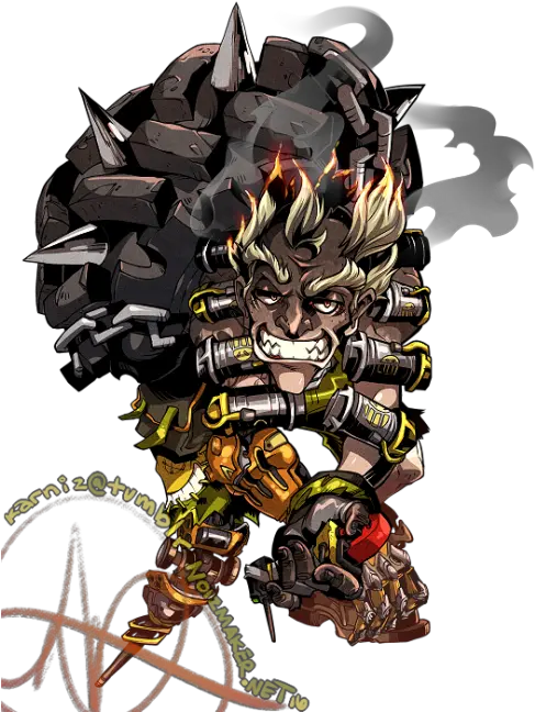 Download Junkrat Digital Art Png