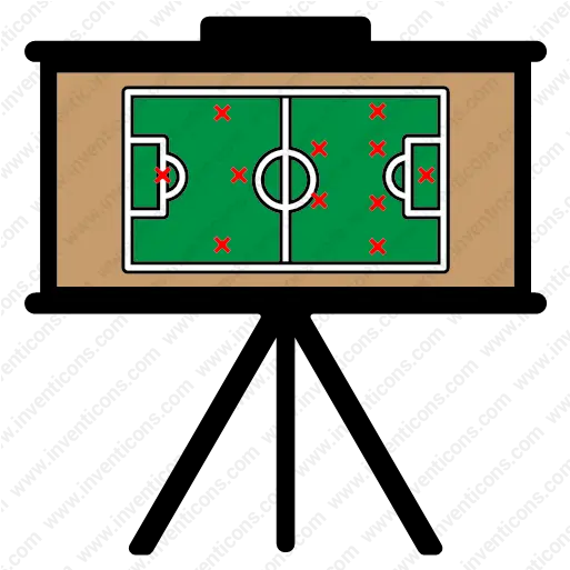 Download Tactical Board Vector Icon Inventicons Football Tactics Board Png Nfl Icon Files