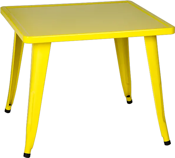 Yellow Petite Cafe Table Rentals Bright Solid Png Cafe Table Png
