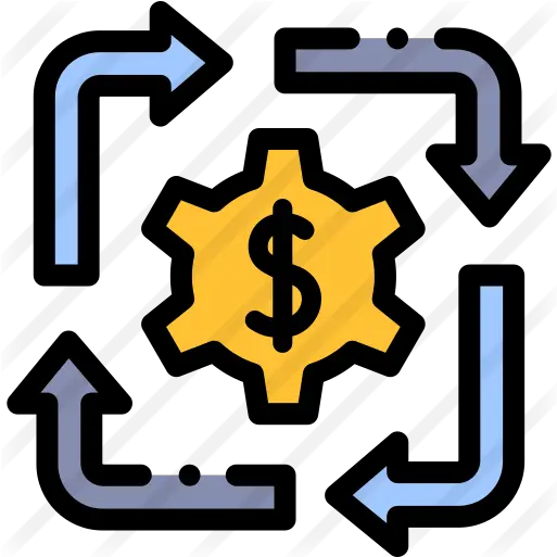 Cash Flow Free Business And Finance Icons Settings Icon Png Cash Icon Png