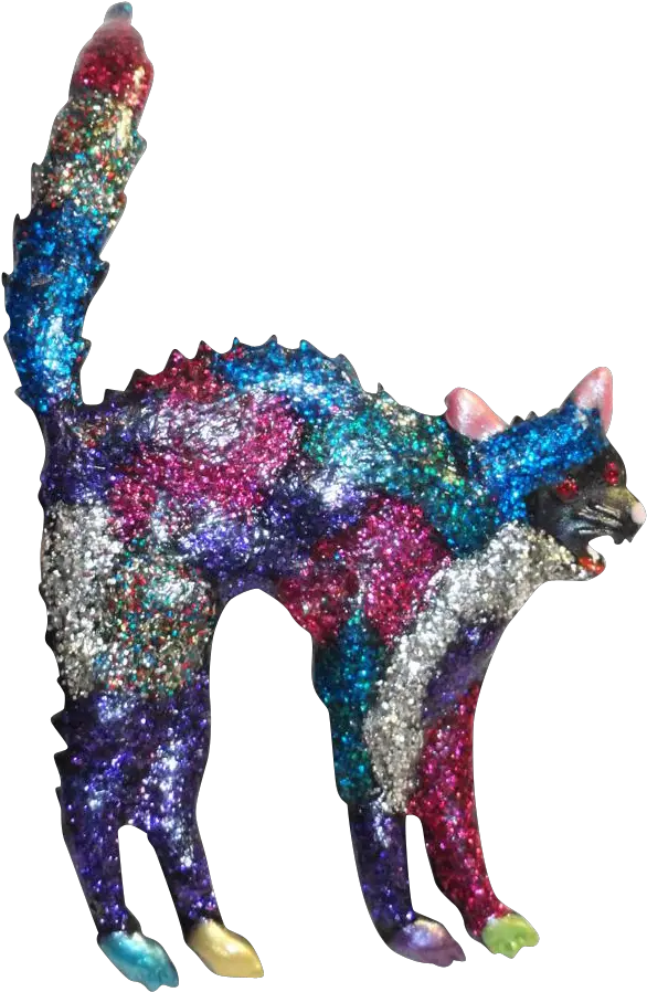 Download Jj Glitter Enamel Scaredy Cat Cat Png Bobcat Png