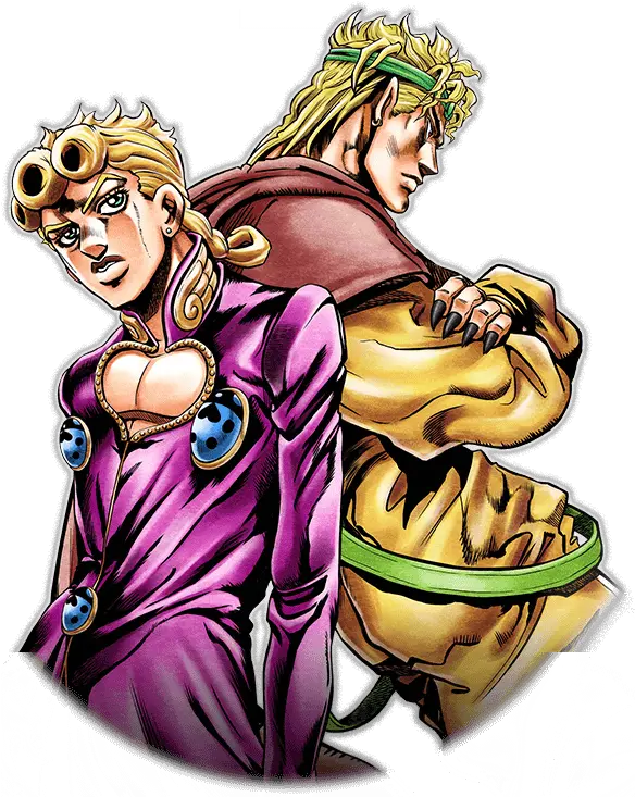 Giorno Giovanna And Dio Giorno Giovanna Dio Pose Png Dio Png