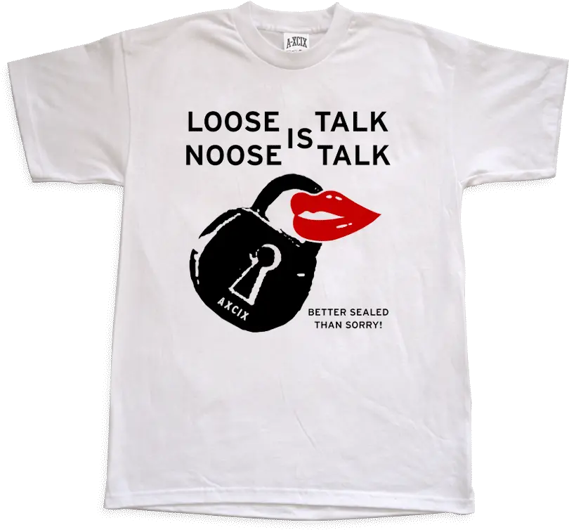 Download Noose Talk White Full Size Png Image Pngkit Loose Talk Is Noose Talk Noose Transparent Background