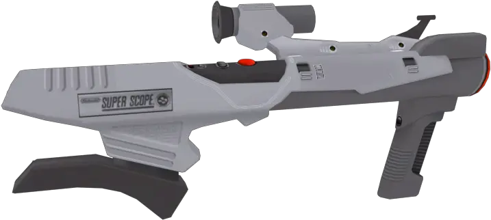 Wii U Super Smash Bros For Wii U Super Scope The Assault Rifle Png Scope Png