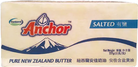 Anchor Salted Parchment Butter Anchor Salted Butter 454g Png Parchment Png