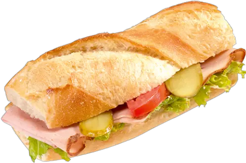 Download Confiserie Honold Ag With Png Transparent Ham And Fast Food Baguette Png