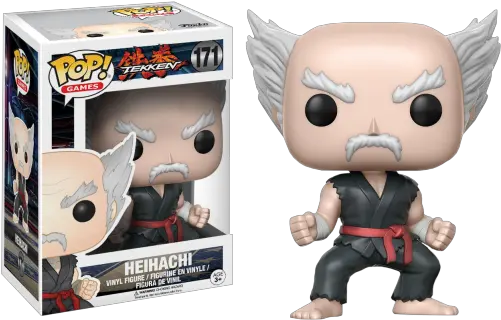 Tekken Heihachi Pop Vinyl Figure Funko Pop Tekken Png Tekken Png