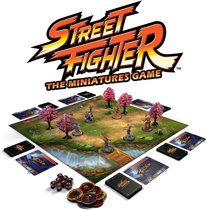 Street Fighter Board Game Kickstarter Street Fighter Board Game Png Kickstarter Png