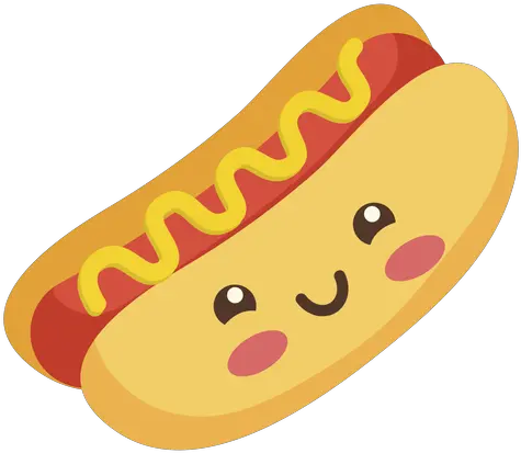 Transparent Png Svg Vector File Imagenes Kawaii De Perro Caliente Hotdog Transparent