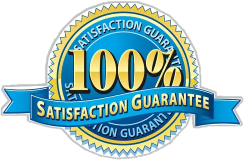 100 Label Png Satisfaction Guaranteed Logo