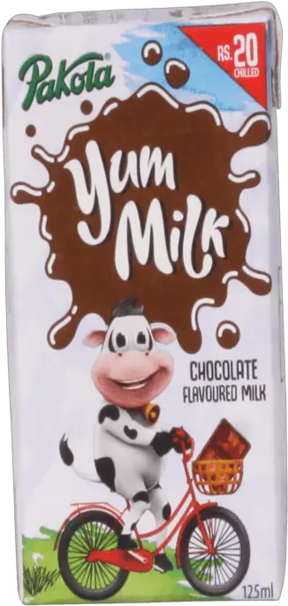 Pakola Yum Chocolate Milk 125ml Yum Milk Png Chocolate Milk Png
