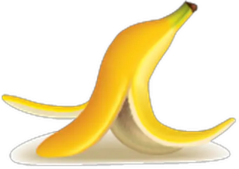 Banana Clipart Waste Banana Peel With Transparent Background Png Garbage Png