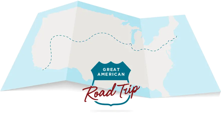 Great American Road Trip Horizontal Png Road Trip Logo