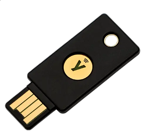 Yubikey 5 Nfc Usb A Includes Fiu Programming Fiu Panther Tech Yubikey 5 Nfc Png Keyboard Keys Icon