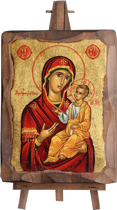 Baby Holding Mary Red U2013 Pefkis Png Mary And Baby Jesus Icon