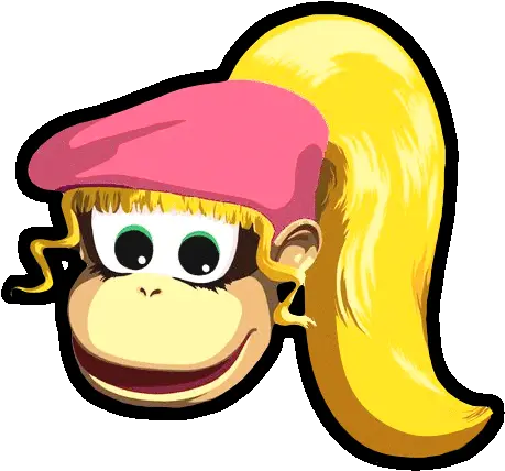 Dixie Kong Donkey Gif Dixiekong Dixie Donkeykong Discover U0026 Share Gifs Happy Png Donkey Kong Transparent