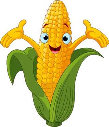 Download Vegetable Cartoon Drawing Clip Art Corn Cob Png Corn Roast Corn Transparent