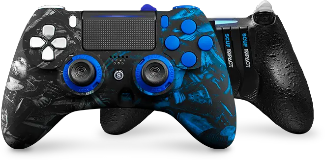 Download Hd For Playstation 4 And Pc Custom Ps4 Controller Game Controller Png Ps4 Png