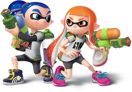 Inkling Png 5 Image Inkling Boy And Girl Inkling Png