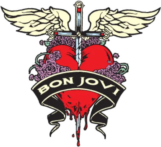 The 30 Best And Worst Band Logos Of All Time Tailor Brands Bon Jovi Logo Vector Png Death Metal Logos