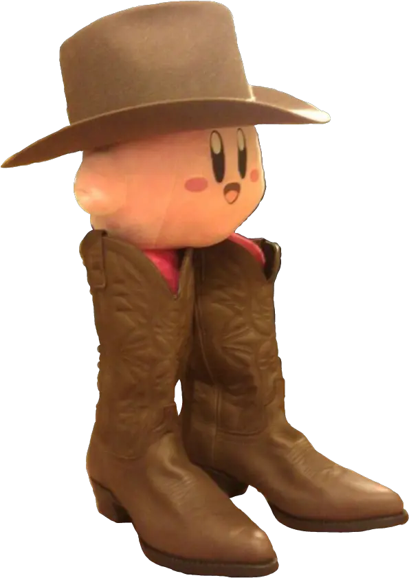 Cowboy Kirby Memes With Transparent Background Png Kirby Transparent