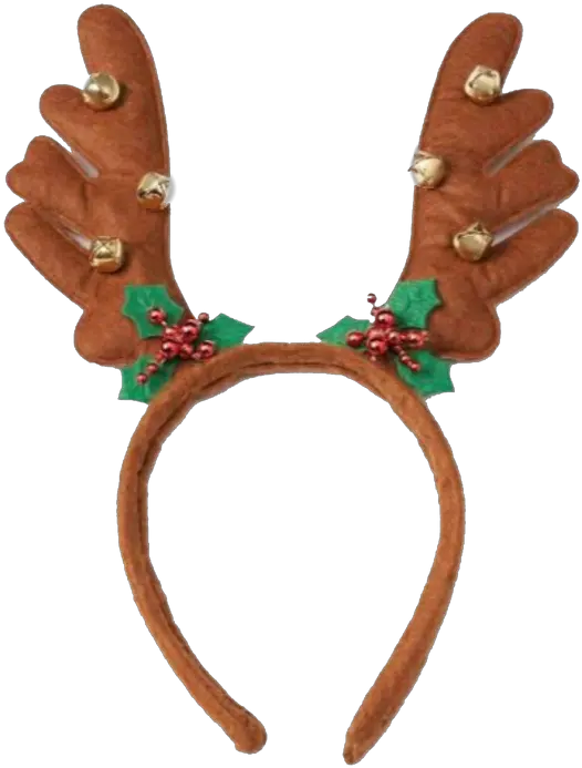 Christmas Reindeer Headband Clipart Reindeer Antlers Headband Png Headband Png