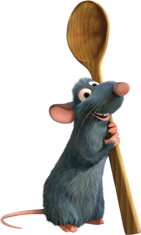 Ratatouille Le Film Animation Ratatouille With Chef Hat Png Ratatouille Png