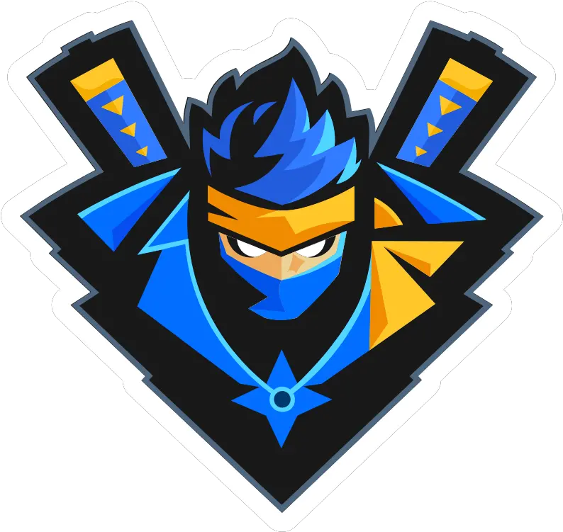 Tyler Ninja Logo In 2020 Art Stickers Ninja Logo Pixel Art Png Streamer Logo