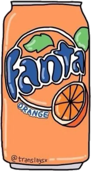 Fanta Cola Drink Sticker Png Orange Fanta Sticker Fanta Png