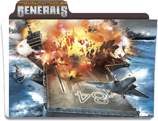 Free Cu0026c Folder Icons Gamereplaysorg Zero Hour Generals Png Action Folder Icon